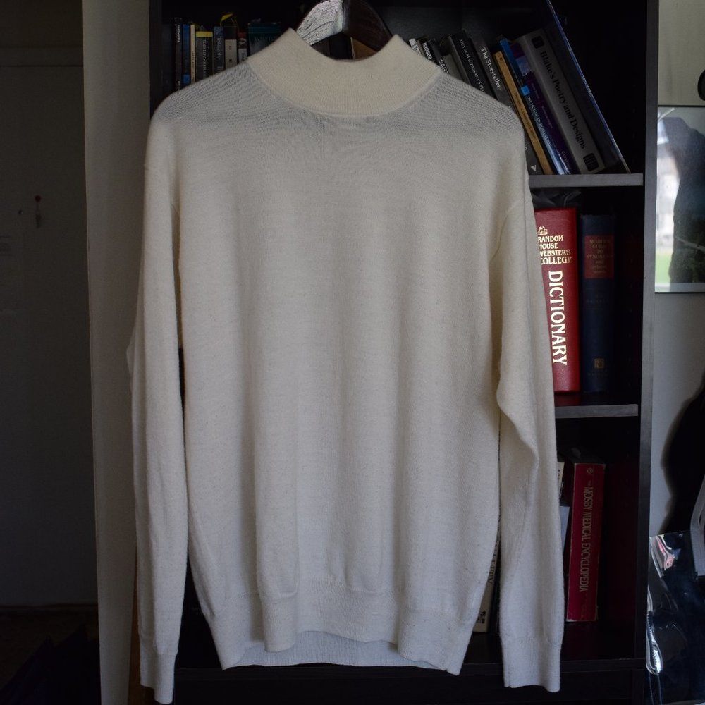 White Oversized Sweater